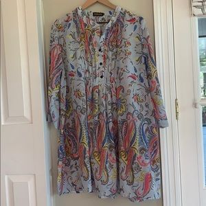 Paisley Tunic Top